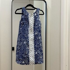 Lilly Pulitzer for Target Upstream Shift Dress Fish Print Sz 10